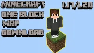 how to download one block map in Minecraft 1.17/1.20