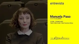 Entrevista a Manuela Paso, actriz de 