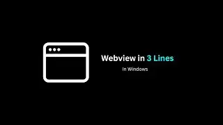 Python Webview: A Simple GUI for Your Scripts