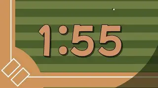 1 Minute 55 Seconds Countdown timer With Soundeffect