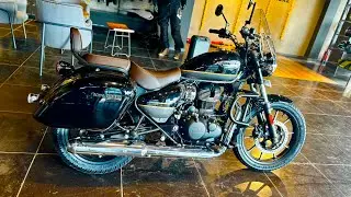 Royal Enfield Meteor 350 с туристическим комплектом