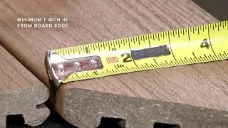 How to Install Trex Enhance&reg; Plug-Based Decking Fastener System | Trex Academy