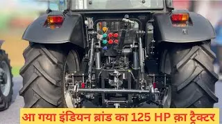 Sonalika 125 Hp tractor first review video on YouTube. You have never seen such a tractor before ...