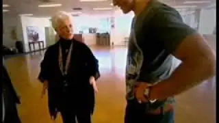 Jodi and Luke rehearse for Week 6 of DWTS