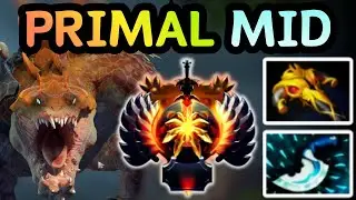 🔥 PRIMAL BEAST MID &mdash; FULL TANK MACHINE THAT CANNOT DIE | DOTA 2 GAMEPLAY 🔥
