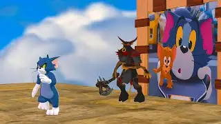 tom and giant bull run cartoon videos || #tom #bull #tomandjerry #cartoonvideos