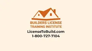 Builders License Training Institute  - Online Contractor Education