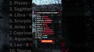 ❤️ LOVE SURPRISES IN 2025 ❤️ #zodiacsign #horoscope #love #astrology #shorts #zodiac
