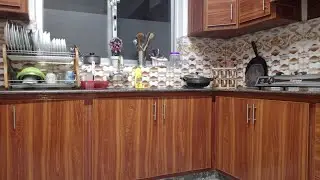 How I keep my kitchen clean/ My daily night time kitchen cleaning routine