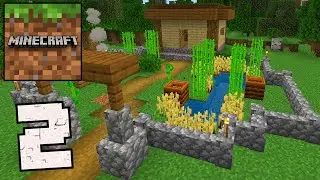 Minecraft PE 1.18 BETA - SURVIVAL - THE STARTER HOUSE - Gameplay Part 2