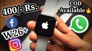 Best Apple Clone Watch Under 500💥❤️||With Real Apple Features||100/- Rating|| Apple Series 6🔥||