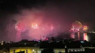 Año Nuevo en Valparaiso. 2017