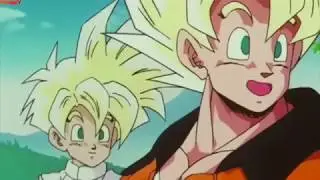GOKU lleva a GOHAN a PESCAR como se lo prometio
