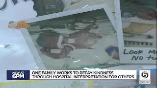 Medical interpreter works with same unit that saved his some 30 years ago