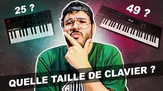 CLAVIERS midi : La TAILLE id&eacute;ale ?