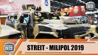 Streit Group presents anti-riot internal security & SWAT team vehicles at Milipol Paris 2019 France