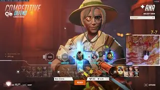19K HEALS! TOP 500 ANA! GALE INSANE ANA GAMEPLAY OVERWATCH 2 SEASON 2