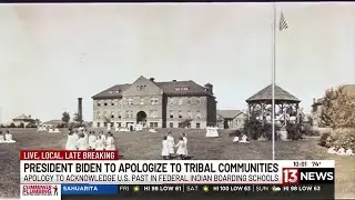 Biden to formally apologize for country&rsquo;s involvement in Native American boarding schools