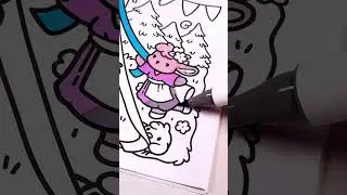 ✨ ️Maypole Dance | Cozy Europe Coloring Book by Jade Summer