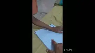 Hania baby girl writes for the first time