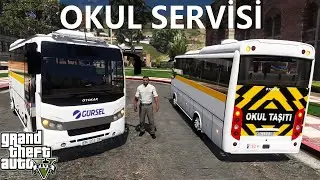 ÇIKMA OKUL TAŞITI ! | GTA 5 OKUL SERVİSİ MODU  #4