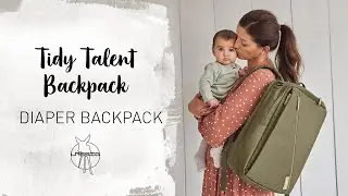Diaper Backpack | Tidy Talent | L&Auml;SSIG
