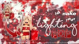 ✄ &bull; how to make your lighting POP using color lookup // photopea x roblox