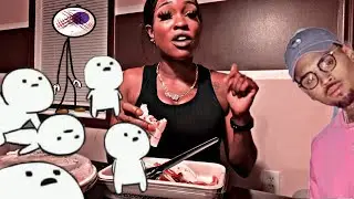 VLOGTOBER/ STORYTIME 2021 DAY #21: Spooky train showdown, Shrimp pasta & chicken tacos Mukbang