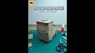 Kartondan Tır Nasıl Yapılır? | Detaylı Maket