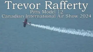 Trevor Rafferty, Pitts Model 12 Practice in 4K - Canadian International Air Show - 2024-08-30.
