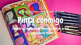 Pinta conmigo (ASMR) con música relajante - Cute & Cozy Art (Moshi Moshi) Editorial Guadal