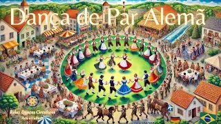 Dan&ccedil;a de Par Alem&atilde; - Reluz Dan&ccedil;as Circulares Arte e Cultura