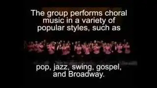 Show Choir entertainment for hire - Houston Choral Showcase