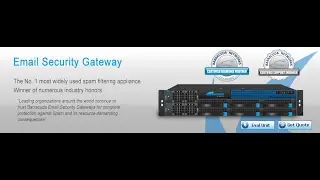 Barracuda Email Security Gateway Configurations - Part 1