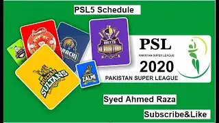 Psl 2020 schedule Pakistan super league fixtures start times