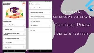 Tutorial Membuat Aplikasi Panduan Puasa dengan Flutter