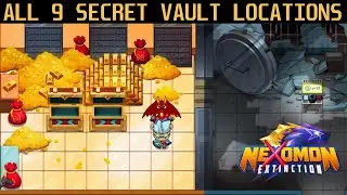 Nexomon Extinction - All 9 Secret Vault Locations