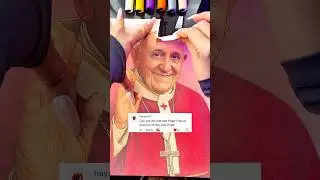 Time To Say Goodbye 🕊️#drawing #popefrancis #catholic #vatican #christian #religion #papafrancisco