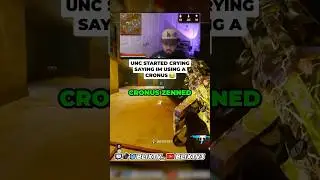 Unc Was CRYING Saying I'm Using a Cronus 😭 #warzone #callofduty #funnywarzoneclips #shorts