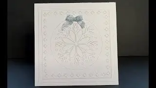 Clean and Simple Christmas Card 2025