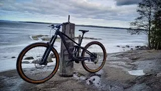 Tampere Kauppi MTB || Cube Stereo one77 170 || Teknist&auml; polkua etsim&auml;ss&auml; [4K]