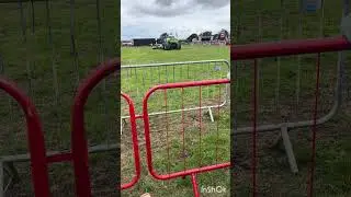 Monster truck display in Cornwall
