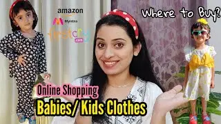 Buy Kids Clothes Online | कहां से खरीदें बच्चों के कपड़े | Firstcry | Hopscotch | Max