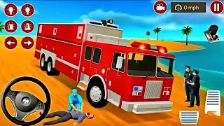 911 Emergency Rescue Simulator 2025 | Realistic Police, Fire Truck & Ambulance Missions 4K Gameplay