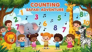 Counting Safari Adventure Numbers | Animagic Studio