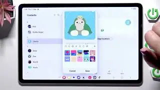 Comment ajouter une photo &agrave; un contact sur SAMSUNG Galaxy Tab S11 5G