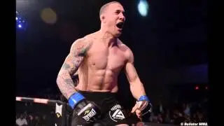 Sam Oropeza after advancing to the Bellator welterweight semi finals
