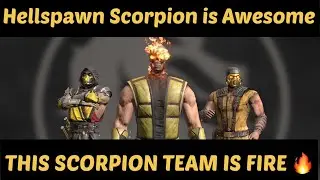 THIS SCORPION TEAM IS OP|| HELLSPAWN SCORPION IS VERY FUN TO PLAY||