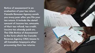 CRA Notice of Assessment - SAU Consulting & Business Advisory Services