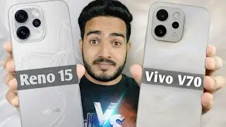 Vivo V70 vs Oppo Reno 15 Full Details Reviews | Oppo Reno 15 | Vivo V70 is Here! 7 Gen 4, LTPS
